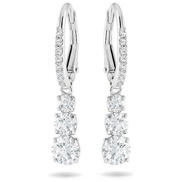 Sparkling Bling Things Jewelry - NWT Sparkling Bling Swarovski Crystal Rhinestone Drop Earrings Or Neckla…